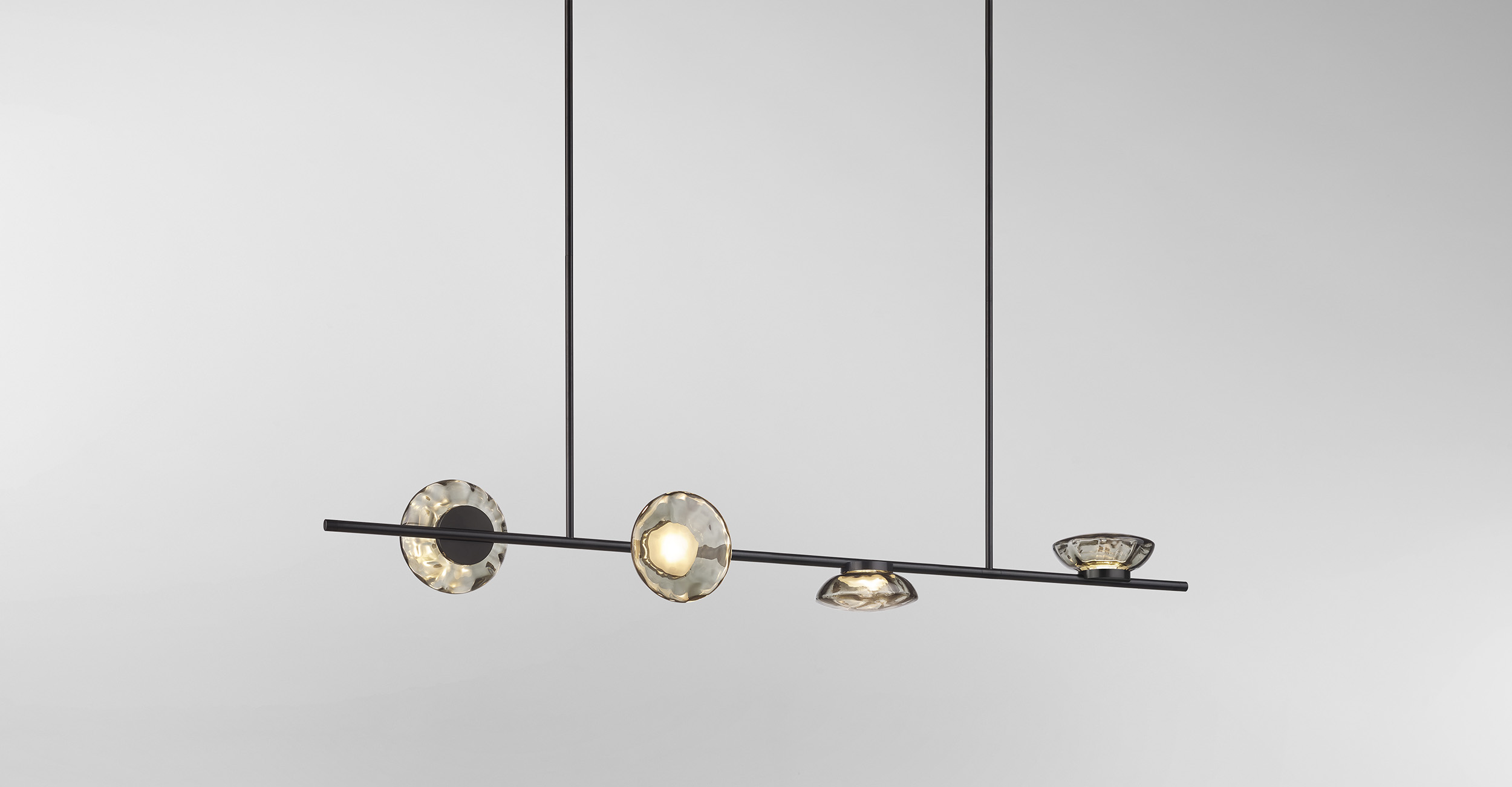 Ceto Double Horizontal Chandelier Ross Gardam