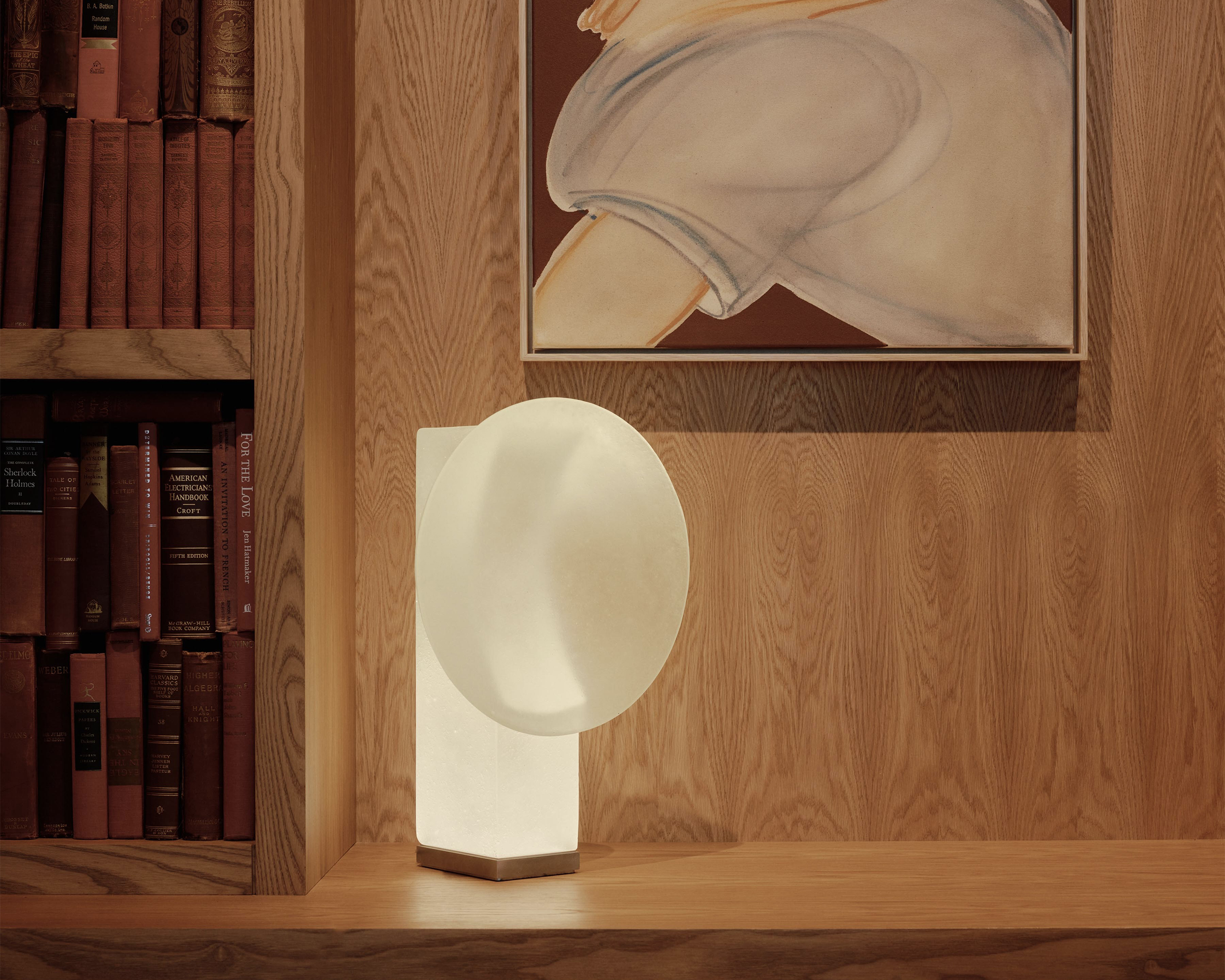 Limited edition table lamp - Vestige, designed by Ross Gardam on display in STUDIOTWENTYSEVEN's New York Gallery.