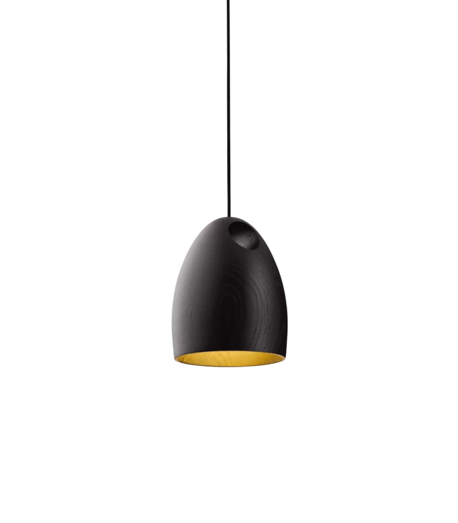 Oak shop light shade